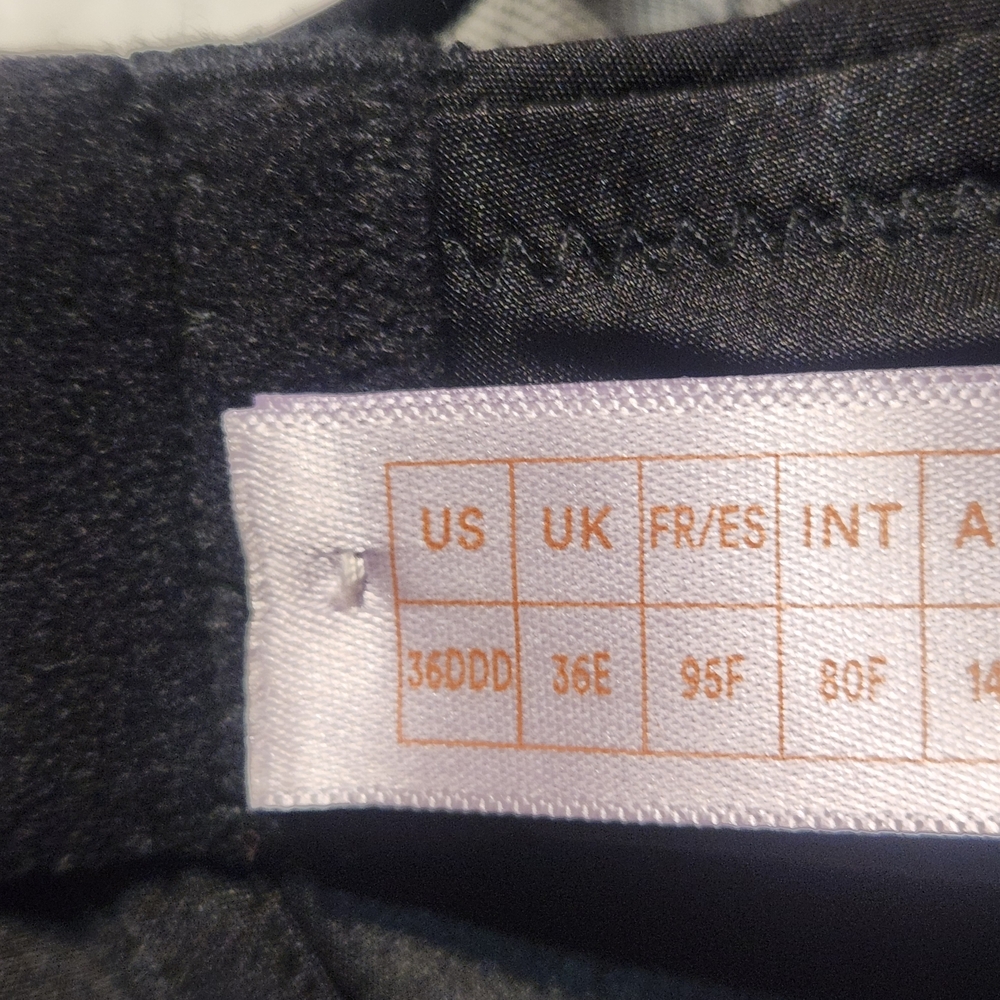 Savage X Fenty Black Lace Detail Bra - Picture 6 of 10